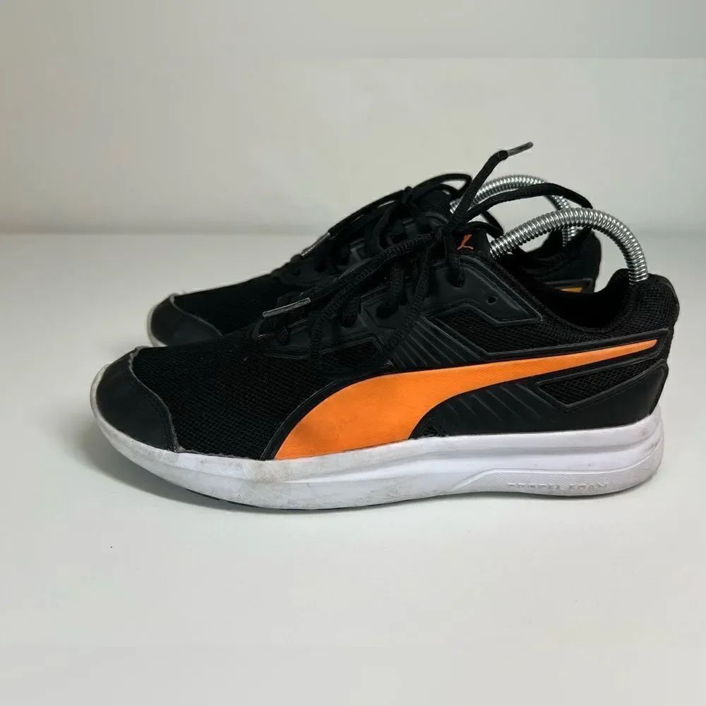 Puma Unisex Escaper Pro Black-Firecracker size 4,5Y